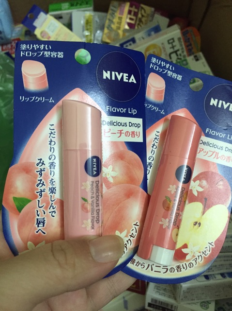 Son môi Nivea của Nhật Bản (hàng kèm bill)