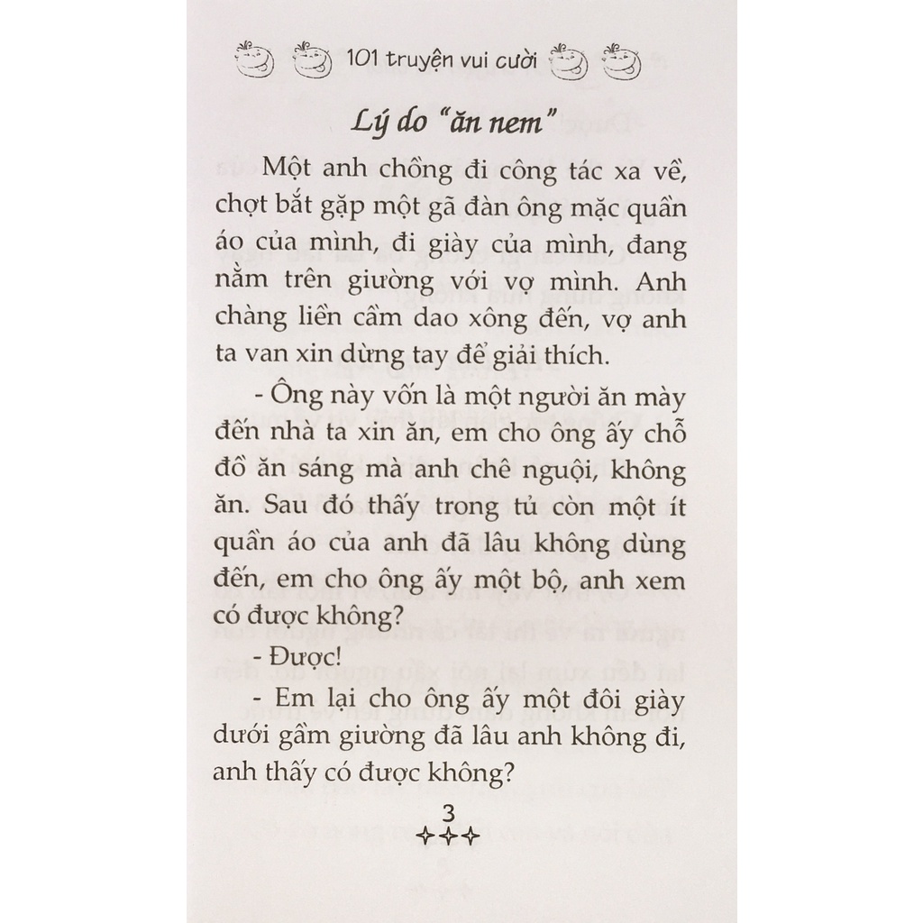 Sách - 101 Truyện vui cười