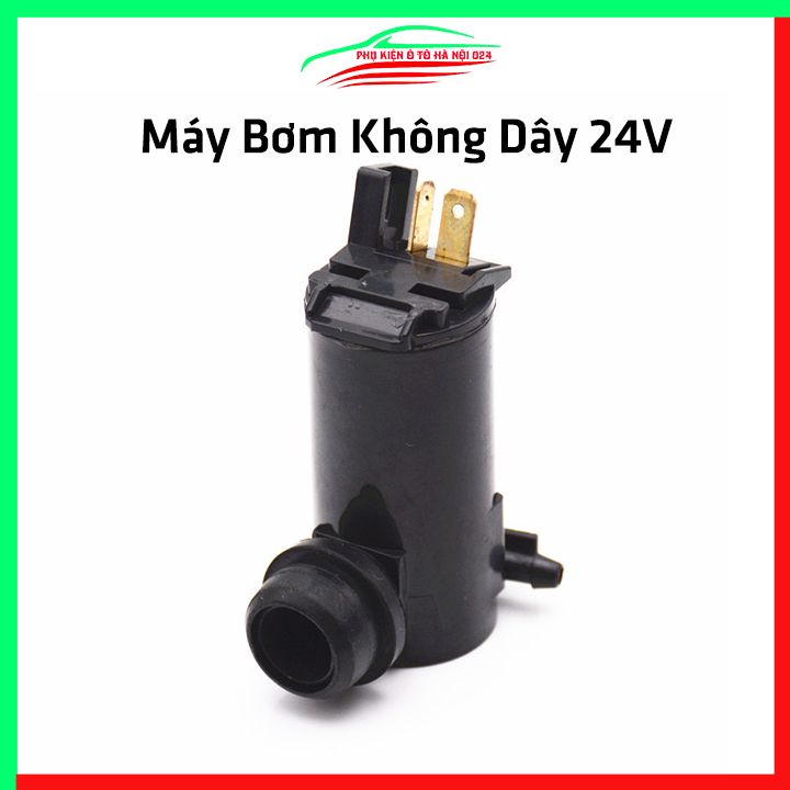 Máy bơm nước áp lực cao rửa kính chắn gió xe ô tô tải 24VDC