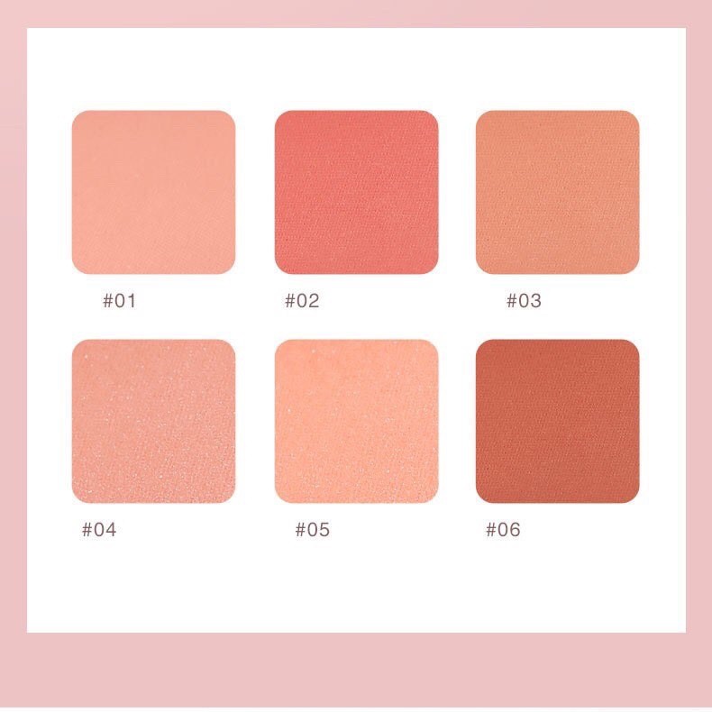 Phấn Má Hồng Lameila Blusher Color Geometry Lâu Trôi Mẫu Hot