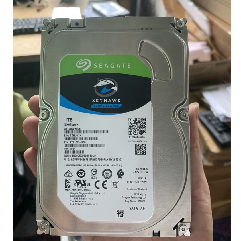 Ổ cứng HDD 4TB Seagate|Western - Sức khỏe tốt - Mới 99% - Bảo hành 24 THÁNG