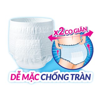 Tã Bỉm Quần Người Lớn Caryn Mỏng Nhẹ Chống Tràn Size M32,L28 Miếng