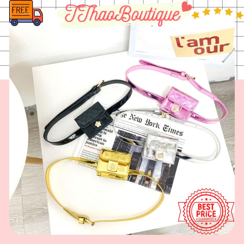 Túi Bé Gái, Túi Bao Tử Mini Thời Trang Cá Tính