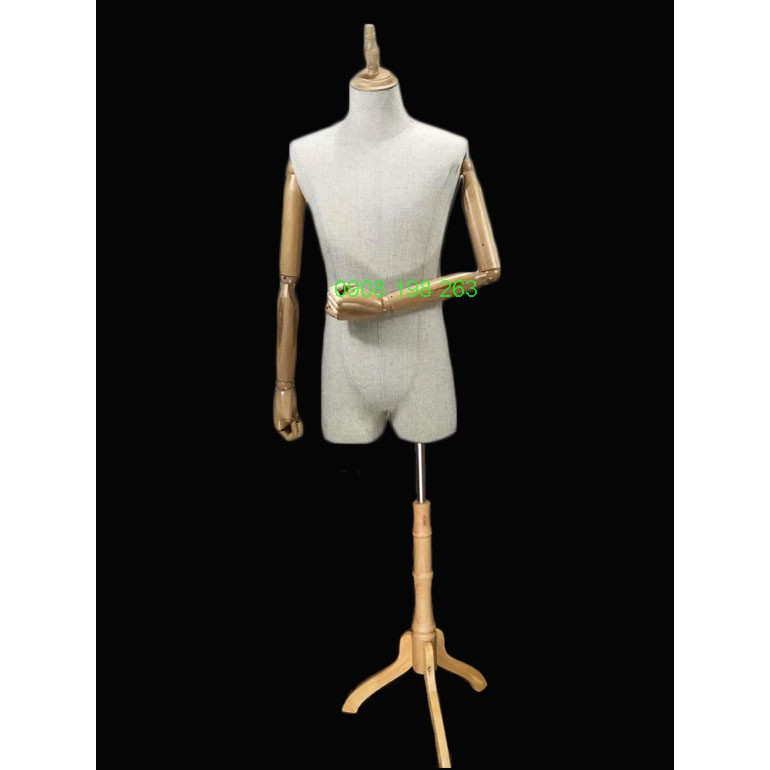 Manocanh Nam Tay Gỗ Cao Cấp