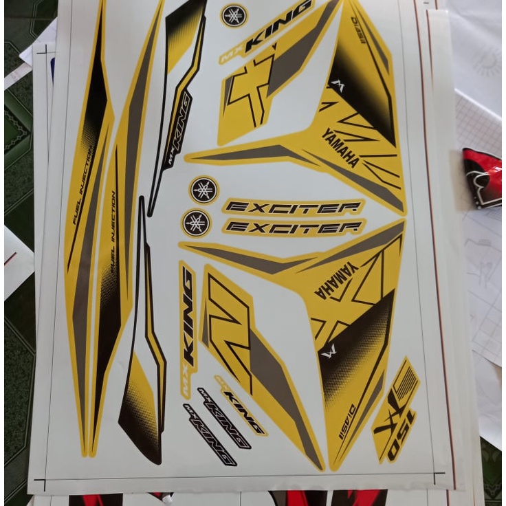 Tem rời ex 150 mxking vàng 2019