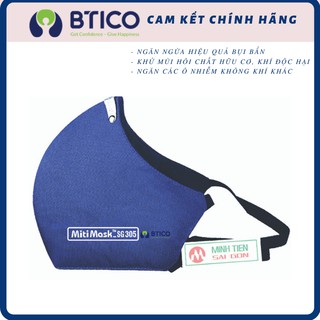 Khẩu trang than hoạt tính MitiMask SG305 chống bụi chống hơi hữu cơ