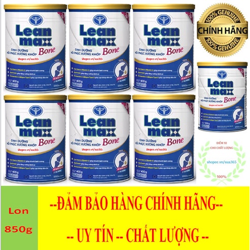 Sữa Leanmax Bone_850g - Dinh Dưỡng Phục Hồi Xương Khớp - Date Luôn Mới