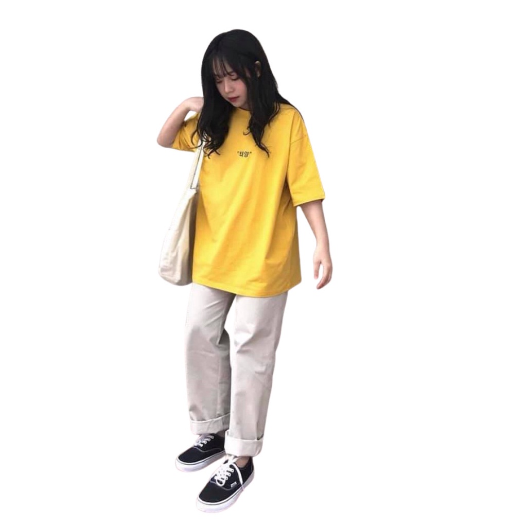 Quần baggy nam nữ unisex vải kaki TRƠN ống suông tây đen công sở đi học lưng cao ulzzang hàn quốc dây rút đẹp S0