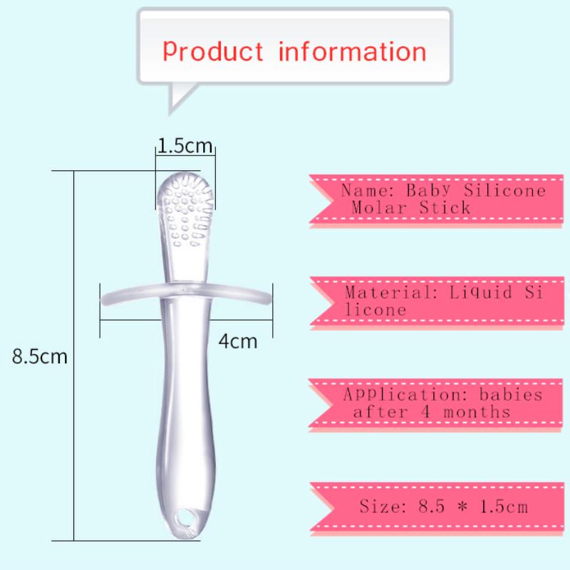 Đồ chơi ngậm nướu cho bé mọc răng bằng silicon mềm
