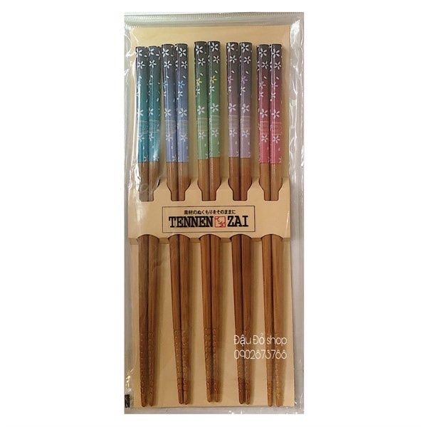 [FREESHIP] Đũa Ishida 5 đôi - Hàng nội địa Nhật