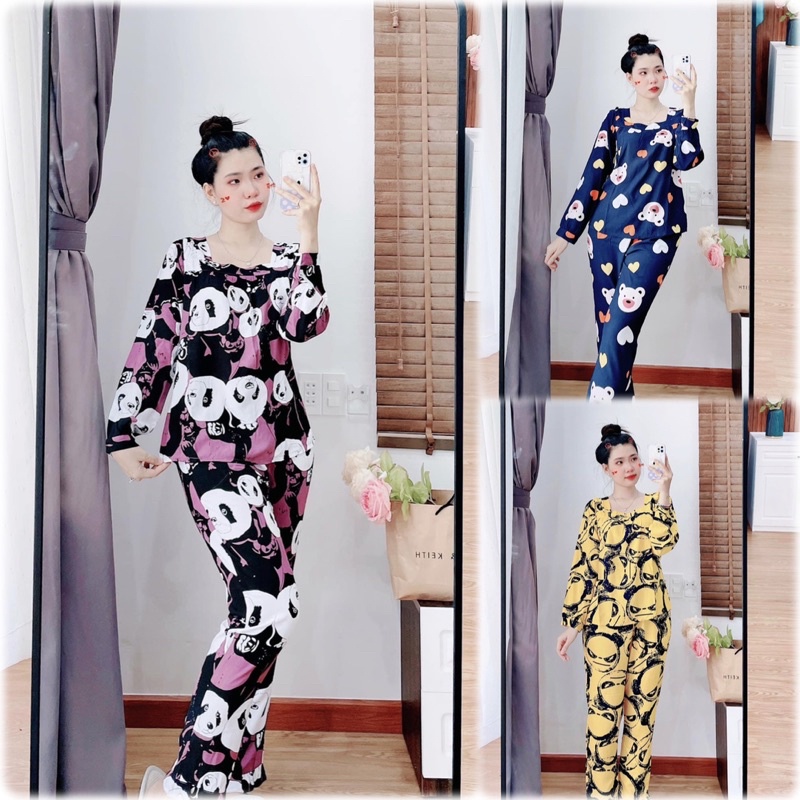 Bộ đồ Tole - bộ lanh tay dài quần dài dễ thương
