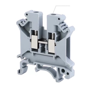 1 Cầu đấu dây UK5N UK-5N 4 mm², dòng 41A, rộng 6.2mm, màu xám