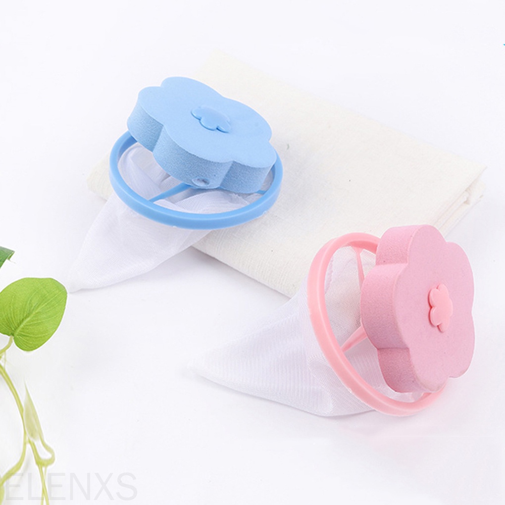 Túi lọc tóc hình hoa tiện dụng cho máy giặt