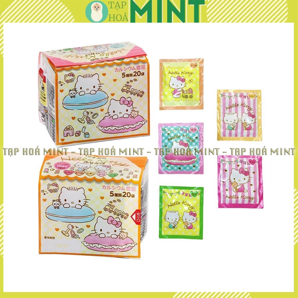 Gia vị rắc cơm Hello Kitty Nhật bé ăn dặm - Tạp hoá mint