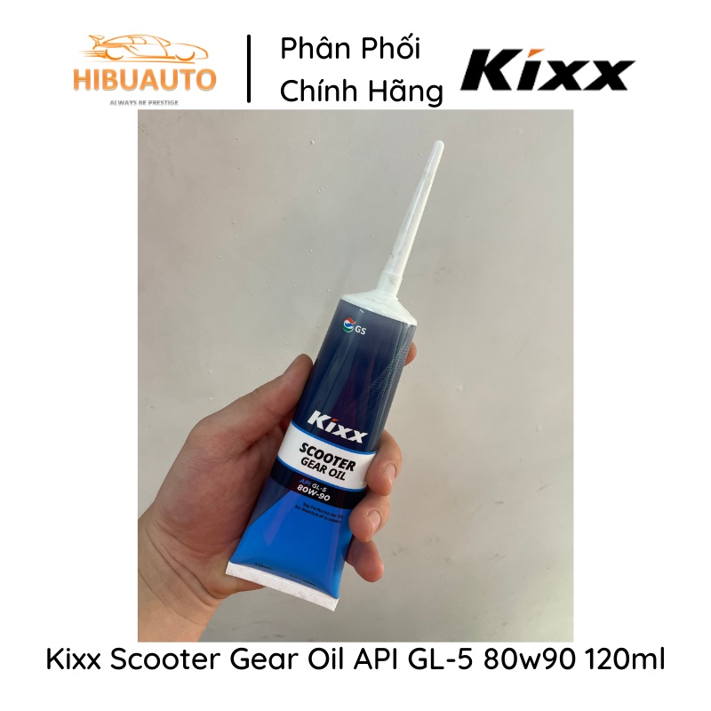Nhớt Hộp Số Xe Tay Ga Kixx Scooter Gear Oil 80w90 120ml | HIBUAUTO