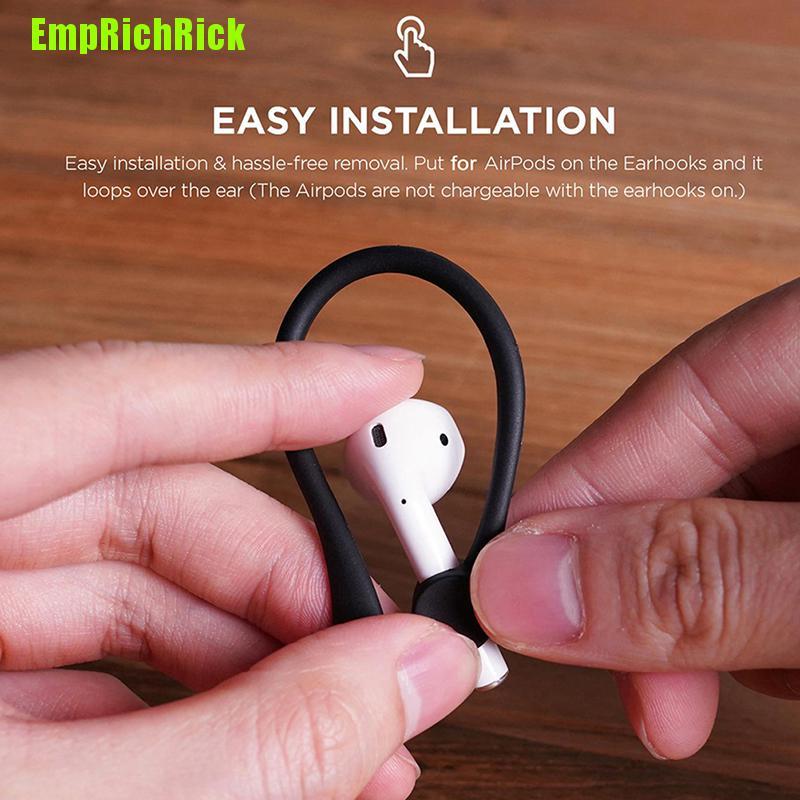 Set 2 Cặp Móc Tai Nghe Bluetooth Mini Chống Rơi Chất Lượng Cao Giá Đỡ