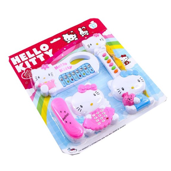 Bộ 3 đàn + Điện thoại + organ kitty cho bé
