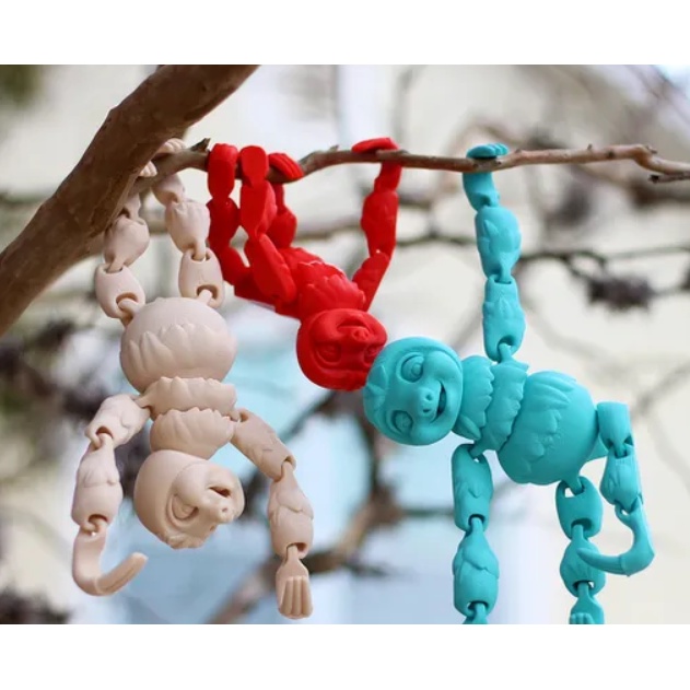 Mô hình đồ chơi cử động linh hoạt con lười cute, dễ thương trang trí bàn học, bàn làm việc