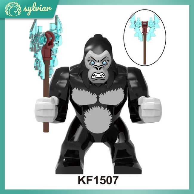 [sylviar] King Kong vs. Mô Hình Đồ Chơi Lego Godzilla KF1506-1507 Chất Lượng Cao