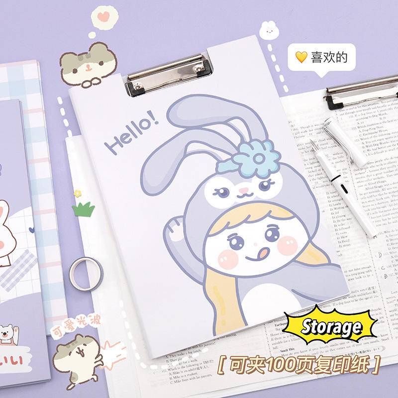 ⭐ iLado ⭐ Kẹp Tài Liệu A4 thư mục giấy kiểm tra Học Sinh Kí Dễ Thương File Kẹp Giấy Bìa Trình Bìa File Bảng Kẹp bảng trình kí kẹp tài liệu Bảng kẹp tài liệu Licao khổ bảng trình kí