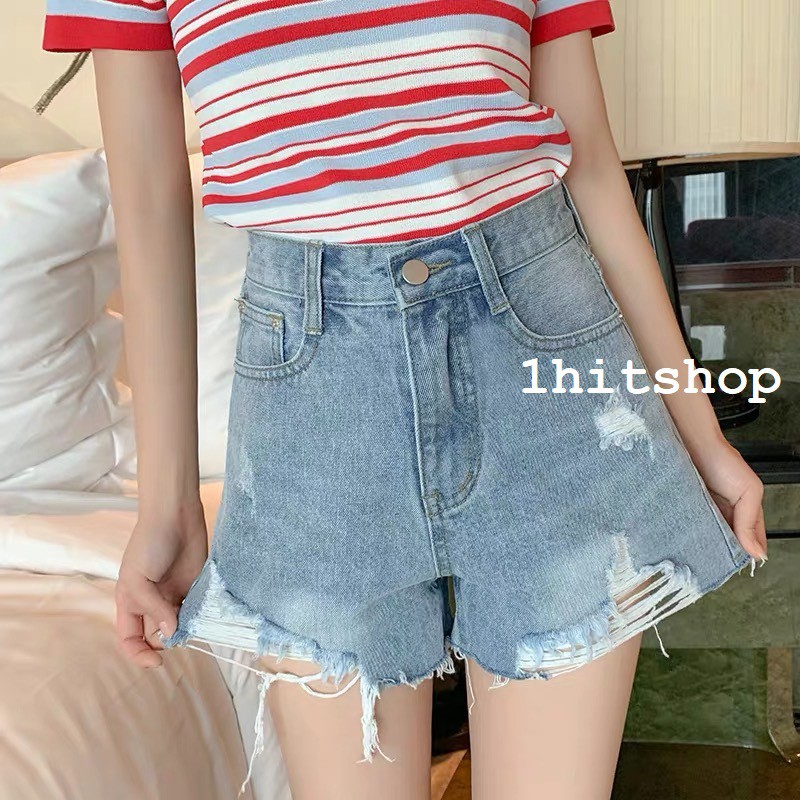 [ Mã FAMAYWA2 giảm 10K đơn 50K] Quần SHORT JEAN 02 Ulzzang Nữ (Form nhỏ xinh) 1hitshop