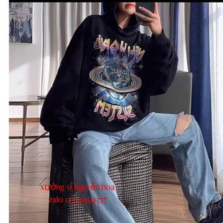 Áo hoodie đĩa bay cực ngầu unisex nam/nữ mặc được kèm ảnh/video thật xưởng sỉ nguyễn hoa