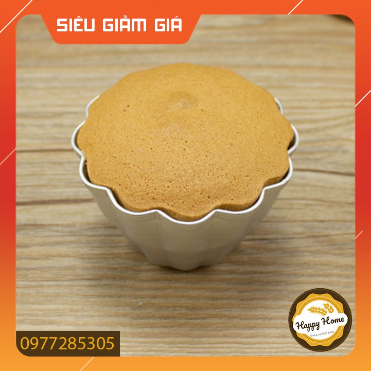 Khuôn nhôm làm thạch, pudding, rau câu, hình hoa nhỏ, giá rẻ MC23