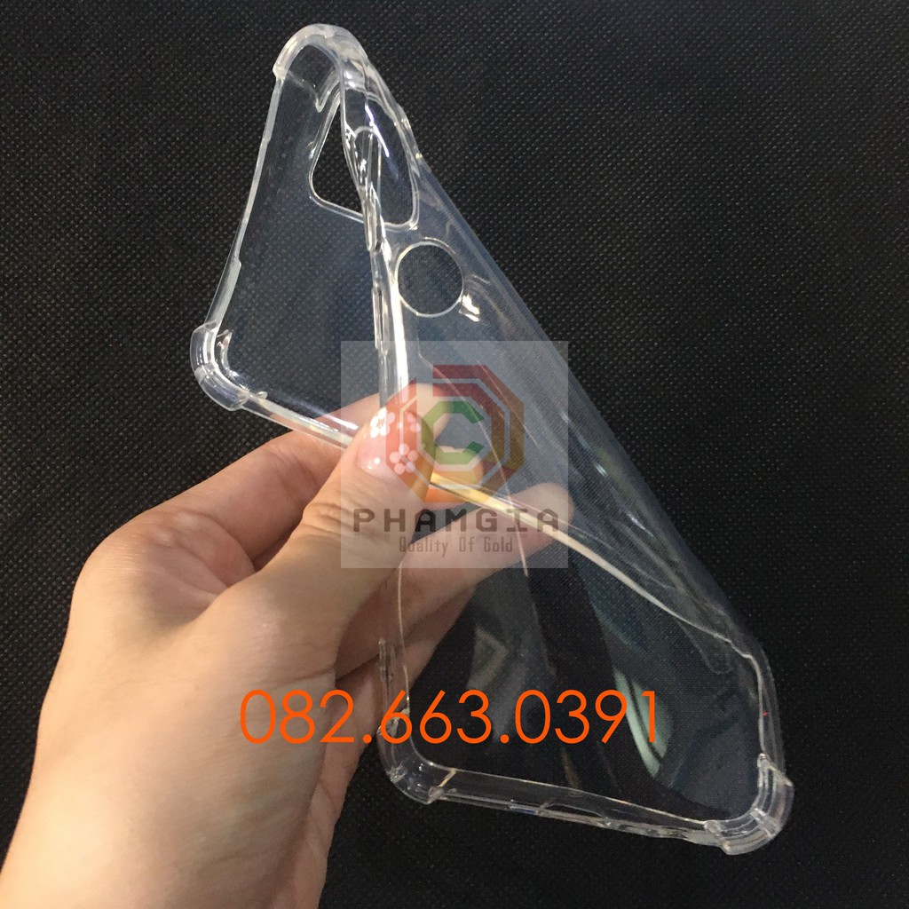 Ốp lưng Realme C12 / Realme C15 dẻo trong suốt, có viền bảo vệ cam, chống sốc siêu dày
