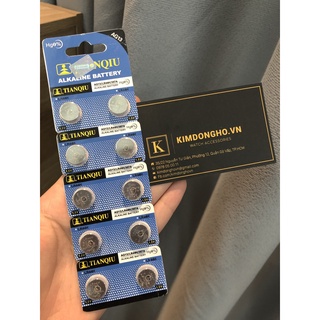 Vỉ 10 viên pin LR44 L1154F L1154 A76 AG13 chính hãng