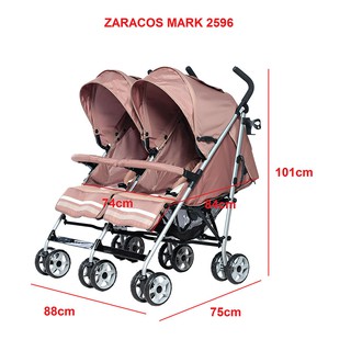 Xe đẩy đôi ZARACOS MARK 2596