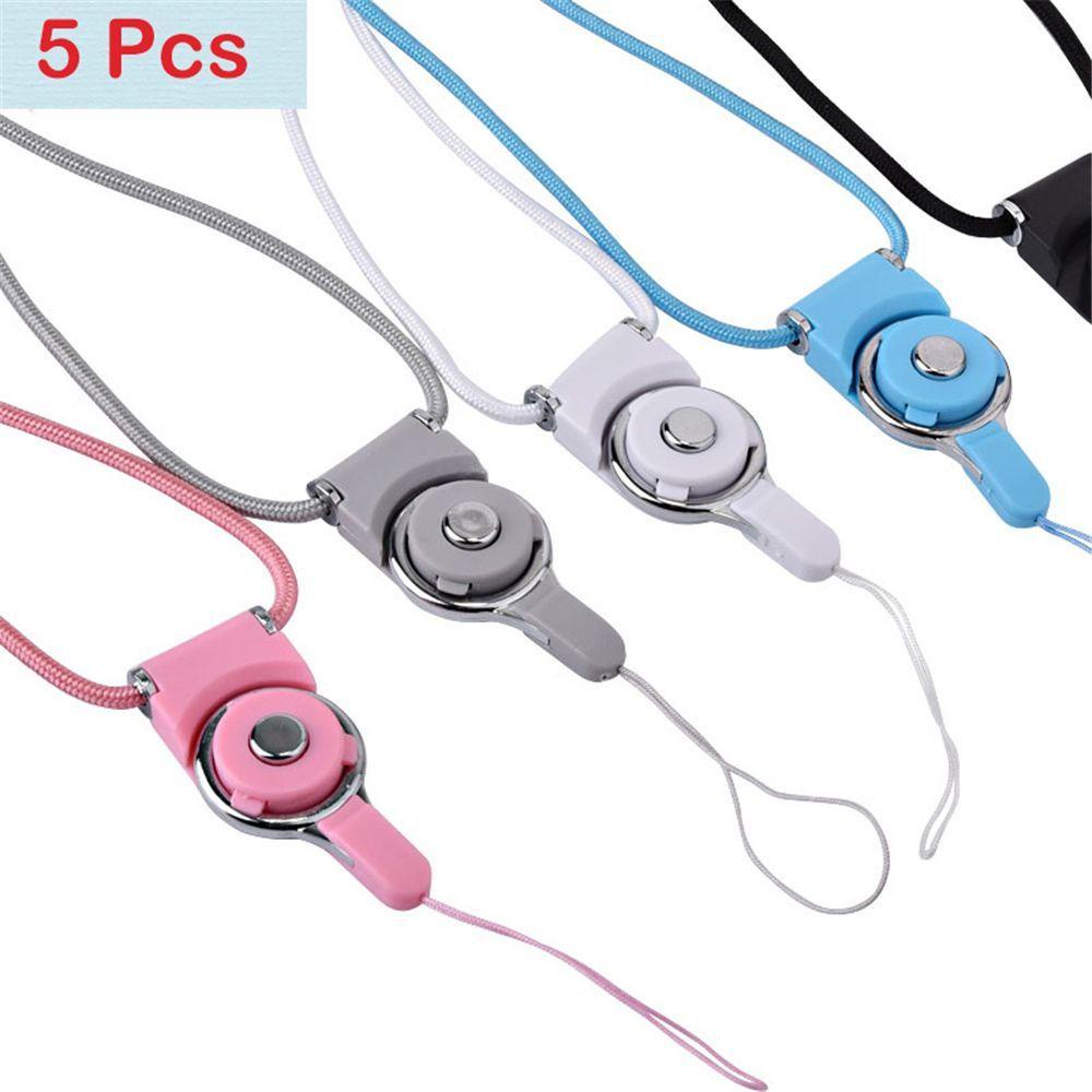 BTLIMER Set 5 Dây Đeo Điện Thoại Màu Sắc Ngẫu Nhiên