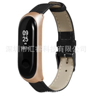 dây đeo vân da cá sấu cho miband 3