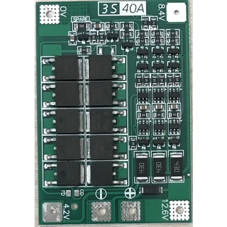 Mạch bảo vệ cân bằng 3s - 40a cho pin lithium li-ion 18650