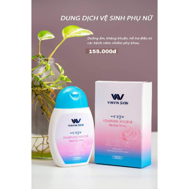 DUNG DỊCH VỆ SINH PHỤ NỮ-VINVIN SKIN FEMININE HYGINE PROTECTING