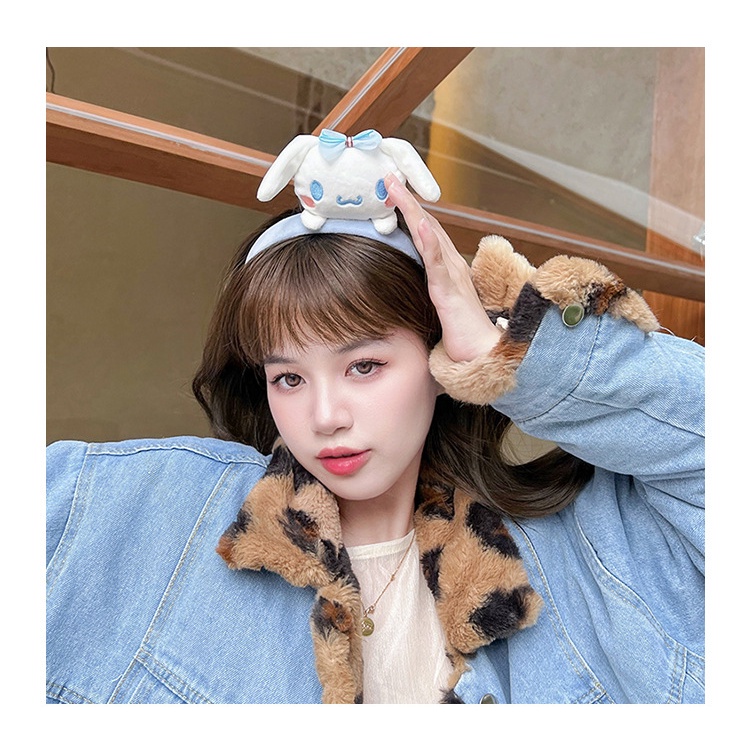 Băng Đô Bờm Tóc Hình Dễ Thương Phong Cách Hàn Quốc