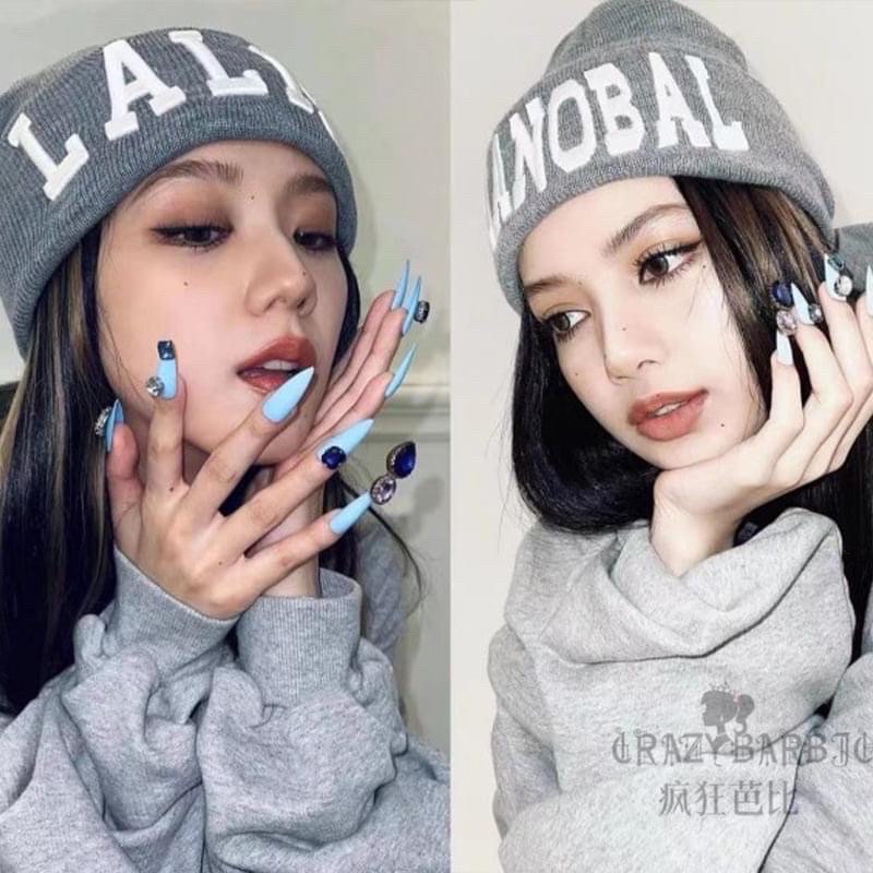 Mũ len LALISA giống Lisa và Jisoo hàng unoff