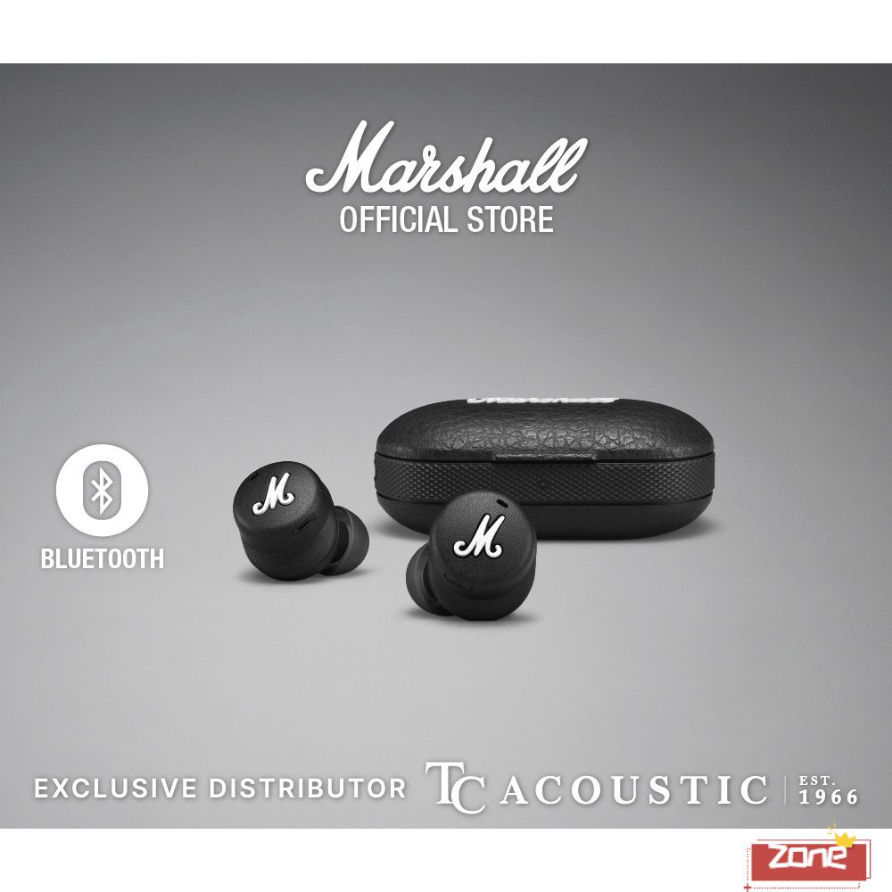 Marshall Tai Nghe Nhét Tai Marshall Chế Độ Thứ Hai Thực Sự Không Dây Tai Nghe Nhét Tai Marshall Tae Bluetooth-Tai Tai Nghe Chống Thấm Nước 'Vùng