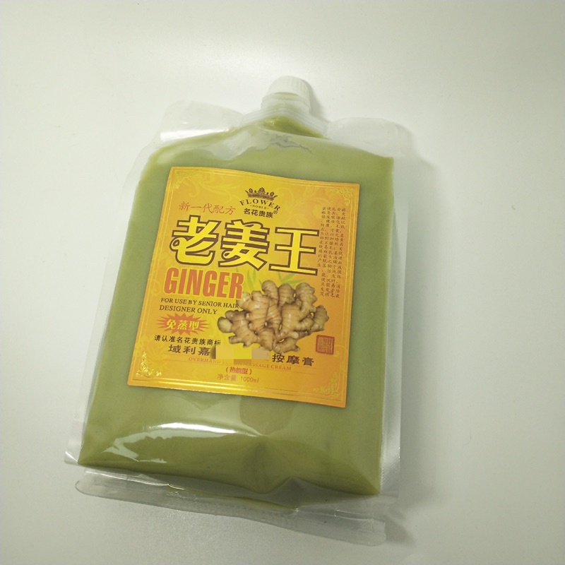 Túi xả gừng 1000ml nóng - lạnh giảm gầu lưu thông kinh lạc