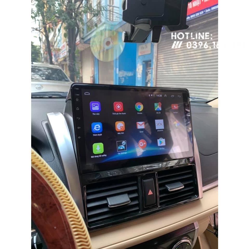 [Giảm giá]  MÀN HÌNH ANDROID 10.2 INCH CẮM SIM 4G TOYOTA VIOS 2014-2018 mới 2020