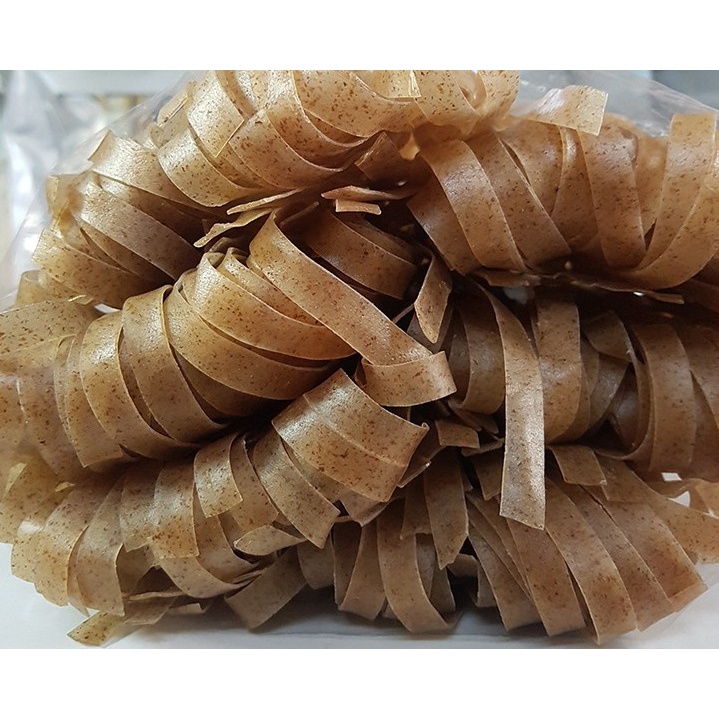 Mì Quảng Gạo Lứt (500gr) - Sợi mì to - Không chất bảo quản