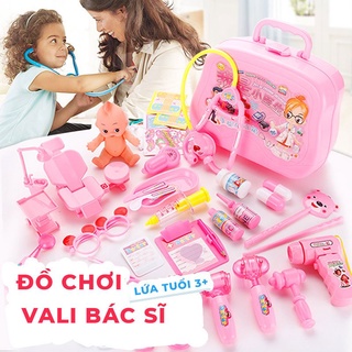 Đồ chơi nấu ăn, bác sĩ, kỹ sư cho bé - dụng cụ đồ chơi hướng nghiệp cho bé