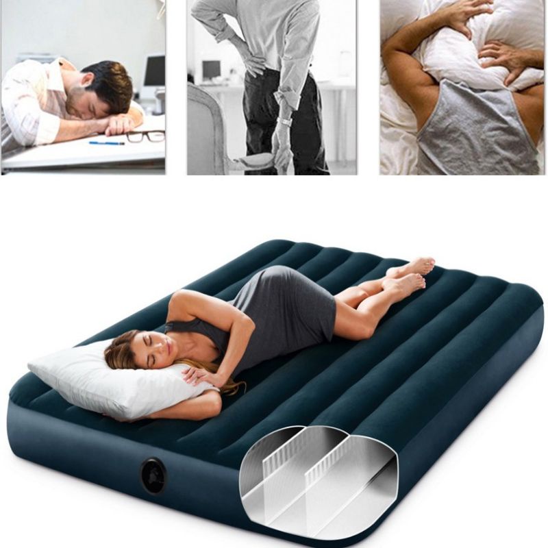 Đệm hơi đơn cao cấp 64732 INTEX  , Bơm điện, Bảo Hành 12 tháng