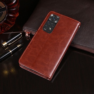 Bao Da Điện Thoại Pu Dạng Ví Nắp Lật Có Ngăn Đựng Thẻ Cho Xiaomi Redmi Note 11 Pro Redmi Note 11 Note 11s