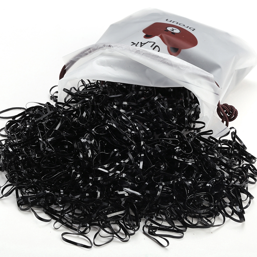 Dây Thun Cột Tóc Nhiều Màu 17KM Phong Cách Hàn Quốc Dùng Một Lần Cho Bé Gái