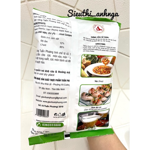 Bột năng Tuấn Phương Túi 400G