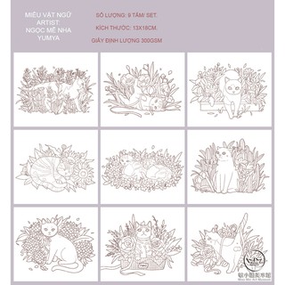 Lineart, tranh tô màu phần 2.
