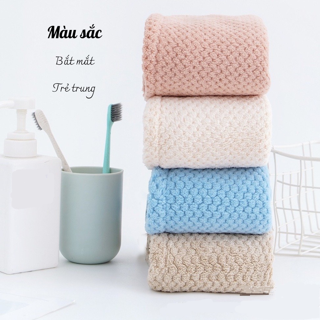 Khăn ủ tóc ROYAL TOWEL 25x65cm chất microfiber mềm mại thấm hút tốt