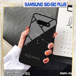 Ốp lưng cung hoàng đạo cho Samsung Galaxy S10/ S10 Plus