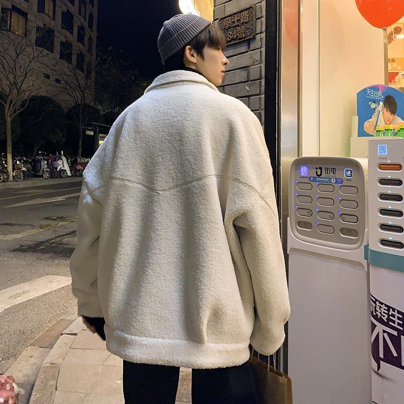 Áo khoác nam dáng rộng thời trang phong cách Hàn Quốc