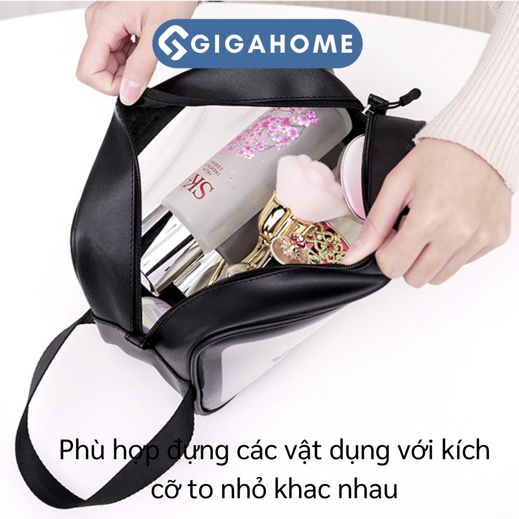 Túi Đựng Mỹ Phẩm, Đồ Trang Điểm GIGAHGOME Đi Du Lịch Chống Thấm Nước Loại Lớn 31x22cm 9414
